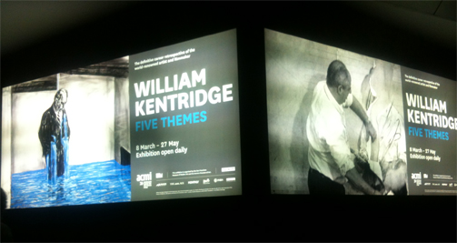 William Kentridge 'Five Themes' ACMI exhibition